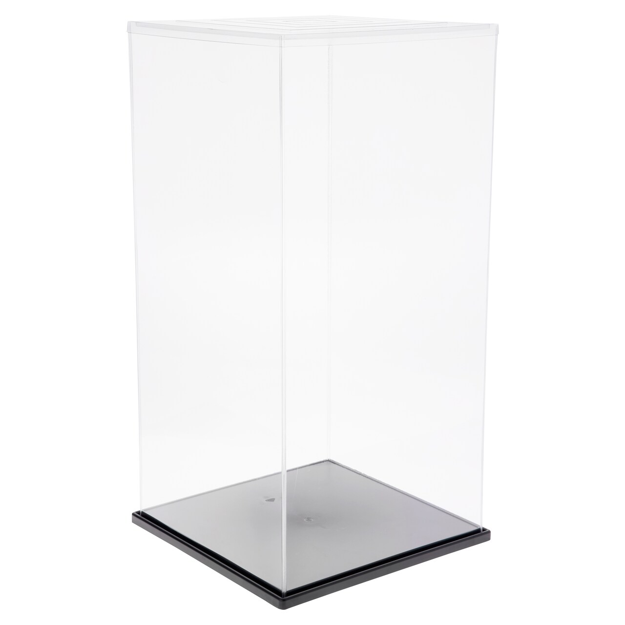 ExpoCase Plastic Folding Display Cover for Dolls, 14.75" W x 14.75" D x 30" H